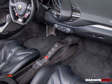 Darwinpro 2015–2019 Ferrari 488 GTB/Spyder Dry Carbon Fiber Bridge Support &amp; Windows Switches Panel