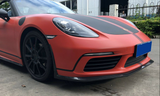 Porsche 718 Boxster Cayman Carbon Fiber Front Lip