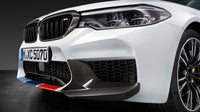 BMW M5 F90 séparateur de pare-chocs avant en Fiber de carbone ailes de Cupwing rabats d'aération