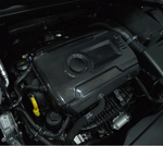 VW GOLF MK7 GTI Motorhaubenabdeckung aus Kohlefaser