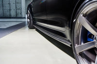 BMW 5er G30 / M5 F90 D-Style Carbonfaser-Seitenschwellerlippe