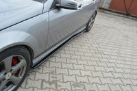 SIDE SKIRTS DIFFUSERS Mercedes C W204 AMG-Line (PREFACE) Maxton Design