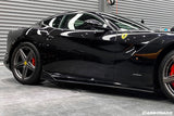 Carbonado 2012-2017 Ferrari F12 Berlinetta DC Style jupes latérales en fibre de carbone Darwin Pro