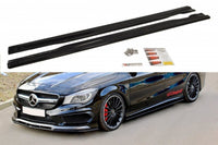 SIDE SKIRTS DIFFUSERS MERCEDES CLA 45 AMG C117/A45 AMG W176 (PREFACE) Maxton Design