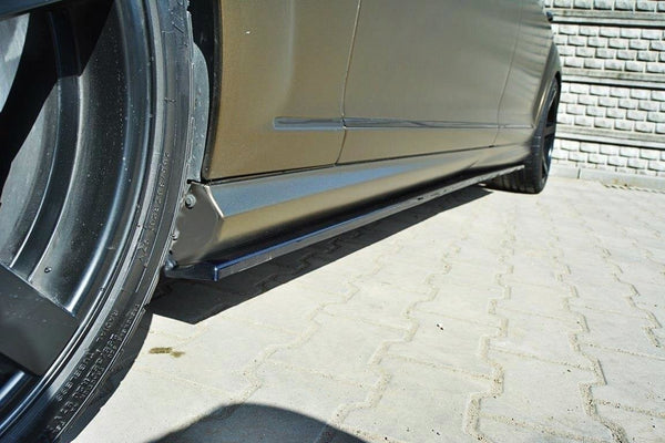 SIDE SKIRTS DIFFUSERS MERCEDES S-CLASS W221 AMG LWB Maxton Design