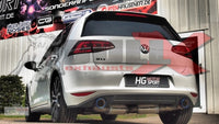 BULL-X Y-style catback Exhaust System for Golf MK7 GTI and Clubsport