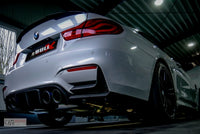 EGO-X 2,75" catback exhaust for BMW M3 F80/ M4 F82
