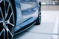 Lames de jupe latérale en Fiber de carbone, Performance, pour BMW G14 G15 M Sport