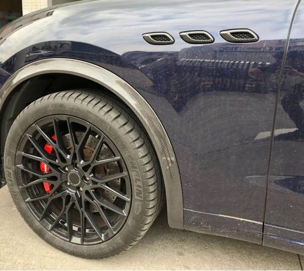 Garnitures de ventilation latérales en fibre de carbone Maserati Levante