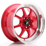 JR Wheels TF2 15x7.5 ET30 4x100/114 Red