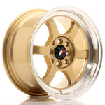 JR Wheels JR12 15x7.5 ET26 4x100/114 Gold