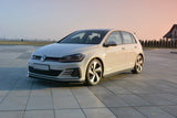 SIDE SKIRTS DIFFUSERS VW GOLF VII GTI PREFACE/FACELIFT (wide) Maxton Design