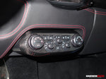 Darwinpro 2010-2015 Ferrari 458 Coupé/Spyder Housse de panneau de commande AC en fibre de carbone sèche