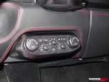 Darwinpro 2010-2015 Ferrari 458 Coupé/Spyder Housse de panneau de commande AC en fibre de carbone sèche