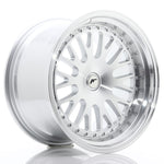 JR Wheels JR10 18x10.5 ET12-25 BLANK Silver Machined Face