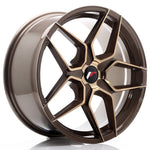 JR Wheels JR34 19x8.5 ET35-40 5H BLANK Platinum Bronze