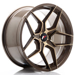 JR Wheels JR34 19x9.5 ET20-40 5H BLANK Platinum Bronze