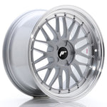 JR Wheels JR23 19x9.5 ET20-48 5H BLANK Hyper Silver w/Machined Lip