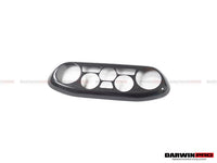 Darwinpro 2010–2015 Ferrari 458 Coupe/Spyder Dry Carbon Fibre AC Control Panel Cover
