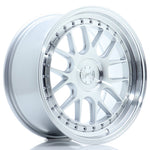 JR Wheels JR40 18x8.5 ET15-35 5H BLANK Silver Machined Face