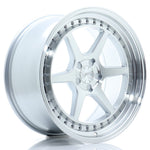JR Wheels JR43 19x9.5 ET15-35 5H BLANK Silver w/Machined Face