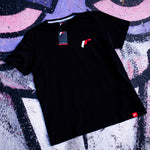 JR Men's T-Shirt Basic Black Size XL
