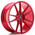 JR Wheels JR21 20x8.5 ET40 5H BLANK Platinum Red