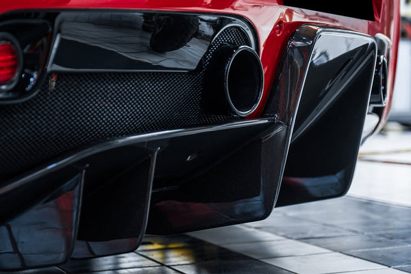 Darwinpro 2013-2015 Ferrari 458 Speciale Carbon Fiber Rear Diffuser