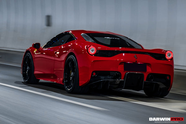 Darwinpro 2013–2015 Ferrari 458 Speciale Heckstoßstange mit Diffusor