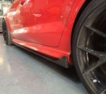 Jupes latérales en fibre de carbone Audi A3 / S3