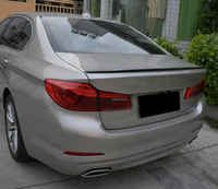 BMW Série 5 G30 / M5 F90 Berline Lèvre d'aile de coffre arrière en fibre de carbone