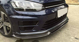 Volkswagen GOLF 7 R and R-LINE Carbon Fiber Front Lip