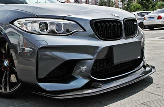 Front lip GTS Carbon 2-piece BMW M2 F87 front spoiler