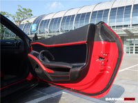 Darwinpro 2010-2015 Ferrari 458 Coupé/Spyder Panneau de porte intérieur en fibre de carbone
