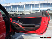 Darwinpro 2010-2015 Ferrari 458 Coupé/Spyder Panneau de porte intérieur en fibre de carbone