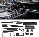 Porsche Panamera 970 2010-2016 Carbon fiber dashboard moulding trims cover