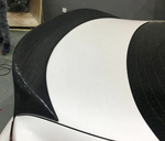 Lèvre d'aile de coffre arrière en fibre de carbone Lexus IS F