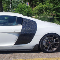 Lames latérales en fibre de carbone Audi R8