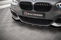 FRONT SPLITTER V.1 BMW 1 F20/F21 M-Power FACELIFT Maxton Design