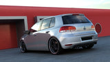 REAR VALANCE VW GOLF VI WITH 1 EXHAUST HOLE