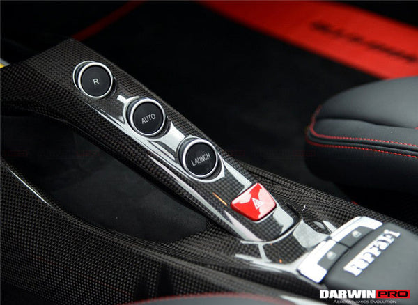 Darwinpro 2015–2019 Ferrari 488 GTB/Spyder Dry Carbon Fiber Bridge Control