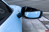 Darwinpro 2015-2019 Ferrari 488 GTB/Spyder Remplacement de la maison et de la base du rétroviseur en fibre de carbone