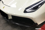 Darwinpro 2015-2020 Ferrari 488 GTB/Spyder Lèvre avant en fibre de carbone