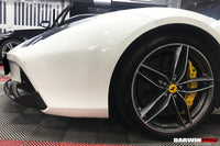Darwinpro 2015-2020 Ferrari 488 GTB/Spyder Lèvre avant en fibre de carbone
