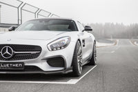 MERCEDES AMG GT / AMG GTS C190 | MIRROR CAPS WITH CARBON TOP LAYER