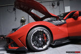 Darwinpro Capot en fibre de carbone pour Ferrari F12 Berlinetta IMP Style 2012-2017