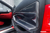 Darwinpro 2015-2020 Ferrari 488 GTB/Spyder Panneau de porte intérieur en fibre de carbone
