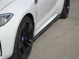 Approche de jupes latérales en carbone pour BMW M2 F87 (R/L)