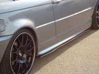 Jupes latérales en carbone BMW E46