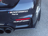 BMW M3 / M4 Carbon Approach Heckstoßstange Perl Carbon